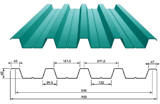 Профнастил Н60