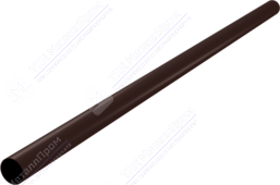 Труба водосточная Аквасистем 100 3м RR32 темно-коричневый