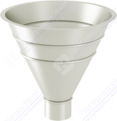 Воронка водосборная Аквасистем 90 RR20 белый