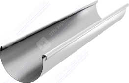 Желоб водосточный Аквасистем 125 3м RAL9010 белый