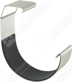 Соединитель желоба Аквасистем 150 RR20 белый