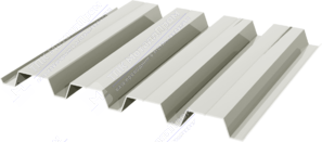 Профнастил полимер Н60 0,45 ТУ 845/902 ПЭ RAL9002 серо-белый