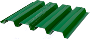 Профнастил полимер Н60 0,45 845/902 ПЭ RAL6029 зеленая мята