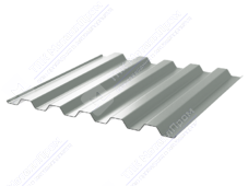 Профнастил полимер С44 0,7 1000/1047 ПЭ RAL7035 светло-серый