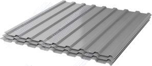 Профнастил оцинкованный СП20 0,45 1100/1150