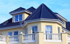 Металлочерепица Монтеррей п/э RAL 5002 (ультрамарин) 0,45 мм