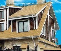 Металлочерепица Монтеррей п/э RAL1014 (слоновая кость) 0,4 мм