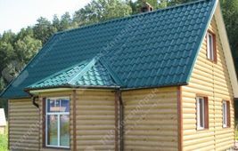 Металлочерепица Монтеррей п/э RAL 5021 (голубая вода) 0,5 мм