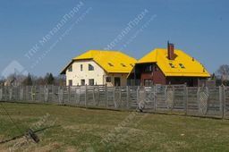 Металлочерепица Монтеррей п/э RAL 1018 (цинк-жёлтый) 0,55 мм