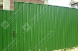 Профнастил С-8 п/э RAL 6002 (зелёная листва) 0,4 мм