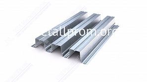 Профнастил Н-114x600 цинк 0,8 мм