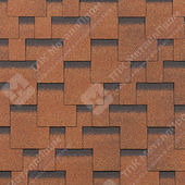 Гибкая черепица Shinglas Румба Аккорд Однослойная (Фундук)