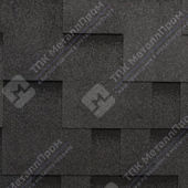 Гибкая черепица Katepal Rocky Однослойная (Черный)