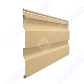 Сайдинг виниловый Docke Premium D4 5D (Корабельный брус, карамель)