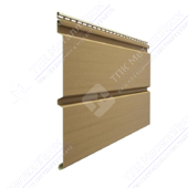 Сайдинг виниловый Docke Premium D6S (Профилированный брус, карамель)