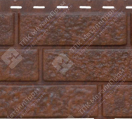 Сайдинг виниловый Ю-Пласт Стоун-хаус (Кирпич красный)