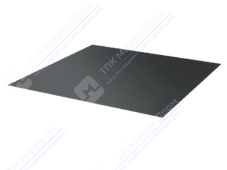 Лист с полимерным покрытием 0,45 мм ПЭ в пленке RAL7011 железно-серый