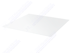 Лист с полимерным покрытием 0,5 мм ПЭ в пленке RAL9016 белый транспортный