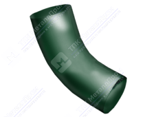 Колено трубы GrandLine 90 металл RAL6005 зеленый мох
