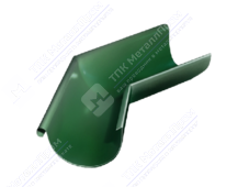 Угол желоба GrandLine 125 135 град наружный металл RAL6005 зеленый мох