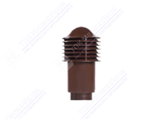 Выход вентиляции VIOTTO с колпаком 110/ИЗ/550 изолированный коричневый