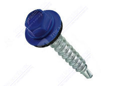 Саморез 4,8 70 KPcZP с прокладкой RAL5013 синий кобальт